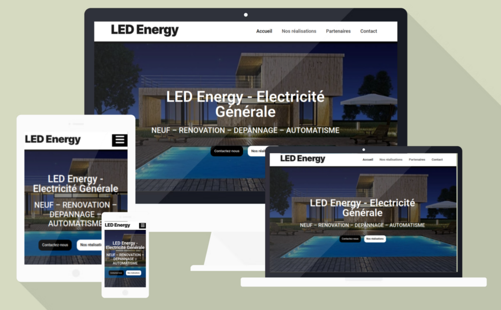 Mockup LED Energy